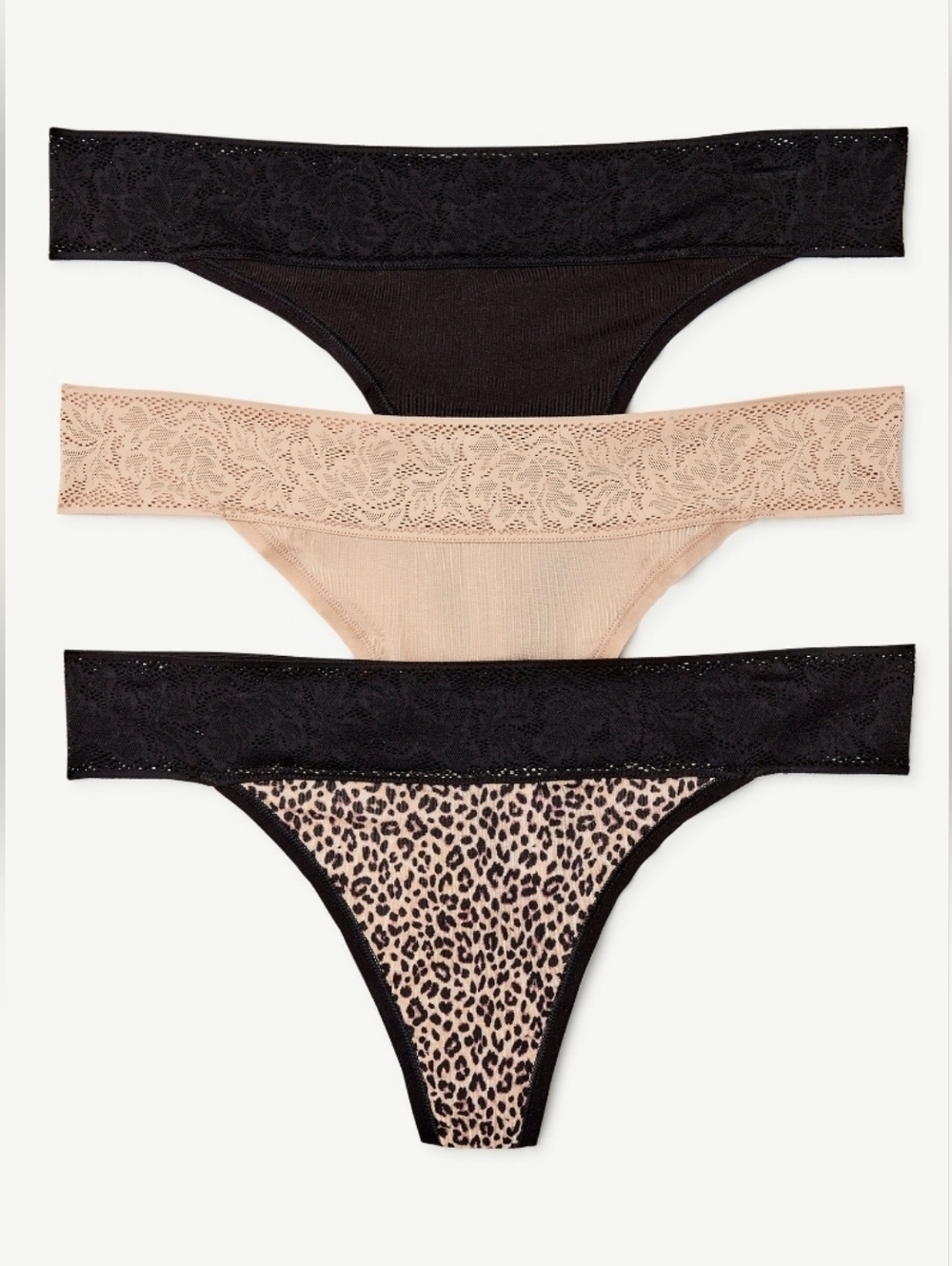 Jockey Leopard-Print Thong with Black Trim.   4